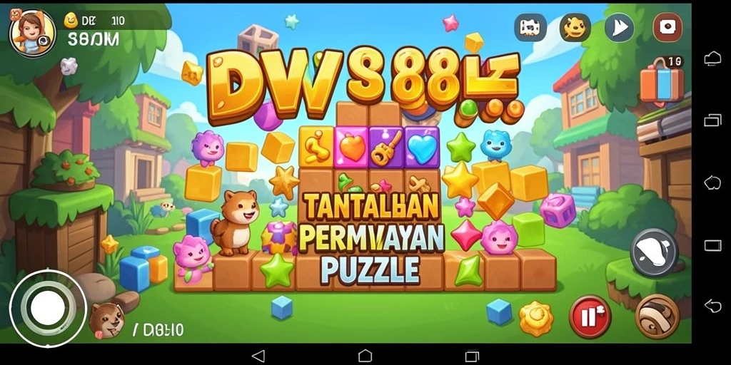 Tampilan gameplay seru dan menantang dari DV188.