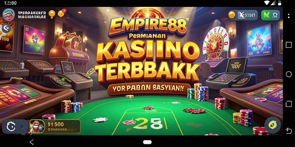 Tampilan gameplay seru dalam aplikasi EMPIRE88 yang memukau.