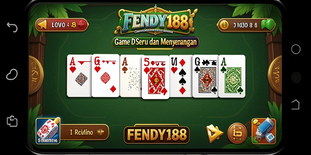 Tampilan gameplay FENDY188 menunjukkan serunya permainan domino.