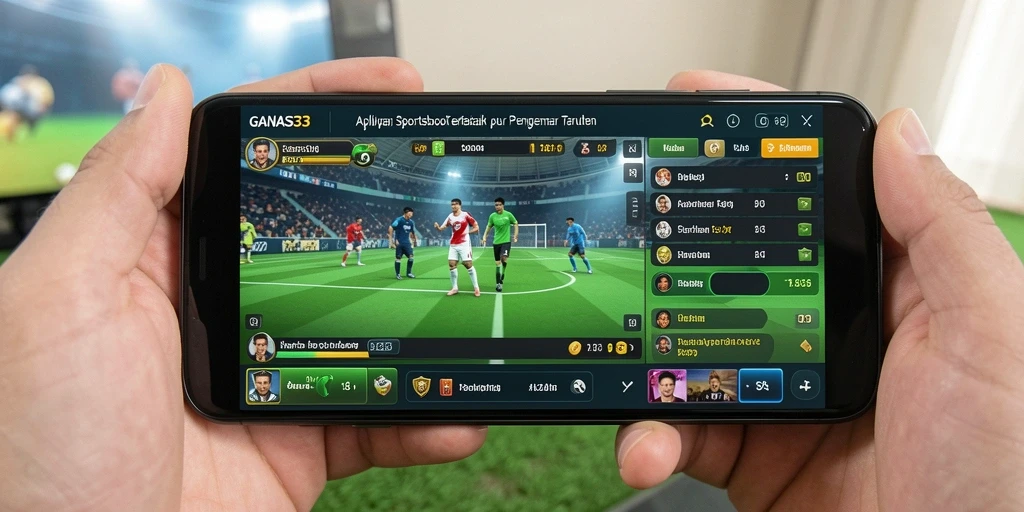 Screenshot utama GANAS33 menampilkan antarmuka taruhan yang dinamis.