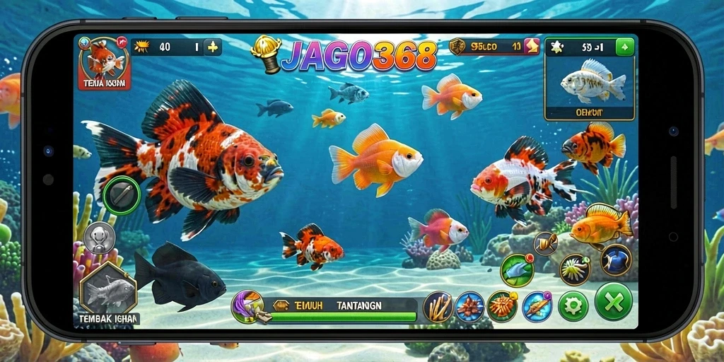 Tangkapan ikan yang seru dalam permainan JAGO368.