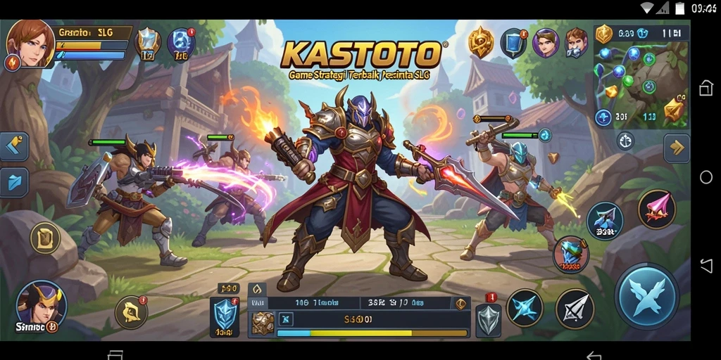 Tampilan gameplay KASTOTO yang seru dan menantang.