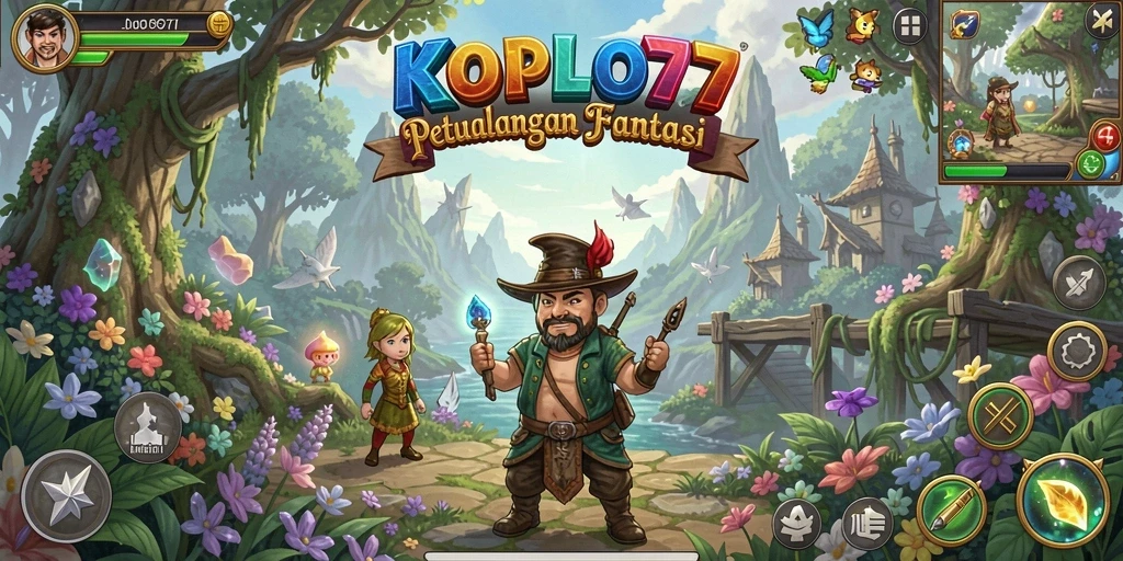 Screenshot KOPLO77 menampilkan gameplay seru dan menantang.
