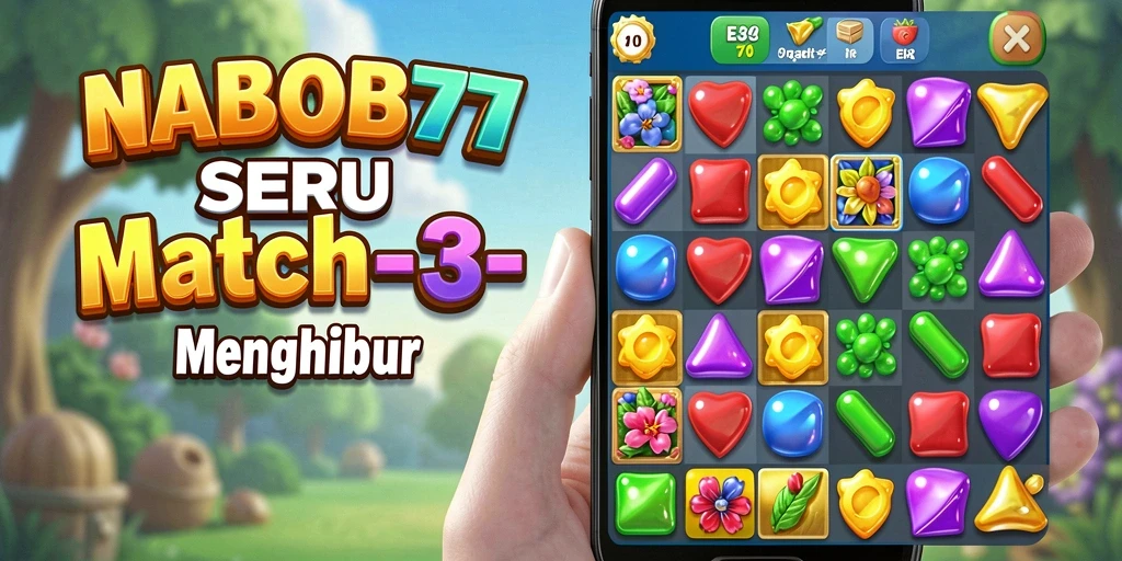 Gameplay NABOB77 yang menarik dengan elemen Match-3.