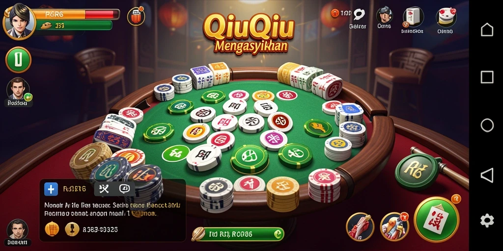 Gameplay R6R6 yang menegangkan dalam permainan QiuQiu.