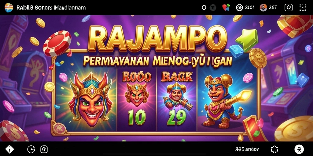 Pengalaman bermain Slot yang seru di RAJAMPO dengan grafis menakjubkan.