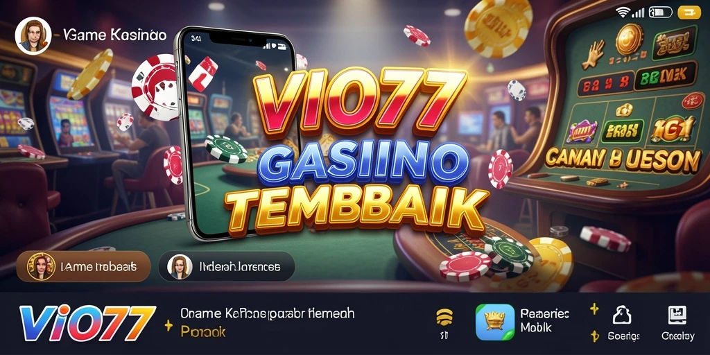 Tangkapan layar VIO77 menampilkan gameplay menarik di Kasino.