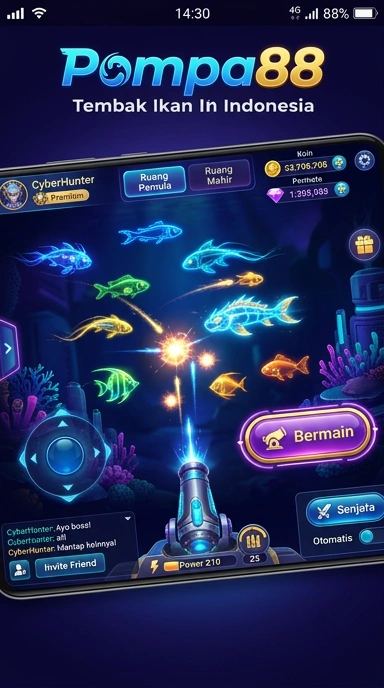 Gambar fitur unggulan dari aplikasi pompa88 yang menunjukkan kemudahan penggunaan.